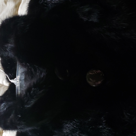 TheFurVault Vintage Mink Jacket Origin Denmark 27" Black & Authenticity Tag - Picture 4 of 7